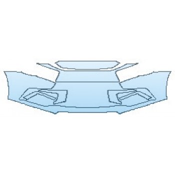 Precut PPF Kit – Clear Bra Paint Protection Film PAINT PROTECTION KIT - 2017 MITSUBISHI OUTLANDER SPORT ES 2.0 AWC BUMPER - PRECUT PPF CLEAR BRA WRAP