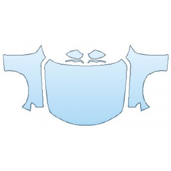 Precut PPF Kit – Clear Bra Paint Protection Film PAINT PROTECTION KIT - 2017 ALFA ROMEO GIULIA BASE FULL HOOD(WRAPPED EDGES) FENDERS MIRRORS - PRECUT PPF CLEAR BRA WRAP