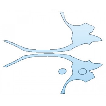 PAINT PROTECTION KIT - 2017 ALFA ROMEO GIULIA BASE FULLREAR QUARTERS - PRECUT PPF CLEAR BRA WRAP