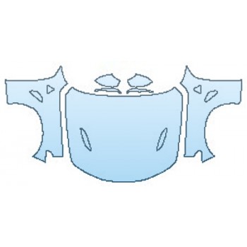 PAINT PROTECTION KIT - 2017 ALFA ROMEO GIULIA QUADRIFOGLIO FULL HOOD FENDERS MIRRORS - PRECUT PPF CLEAR BRA WRAP