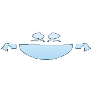 Precut PPF Kit – Clear Bra Paint Protection Film PAINT PROTECTION KIT - 2017 ALFA ROMEO GIULIA TI HOOD(18 INCH) FENDERS MIRRORS - PRECUT PPF CLEAR BRA WRAP