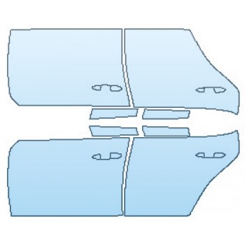 Precut PPF Kit – Clear Bra Paint Protection Film PAINT PROTECTION KIT - 2017 ALFA ROMEO GIULIA TI FULL DOORS - PRECUT PPF CLEAR BRA WRAP