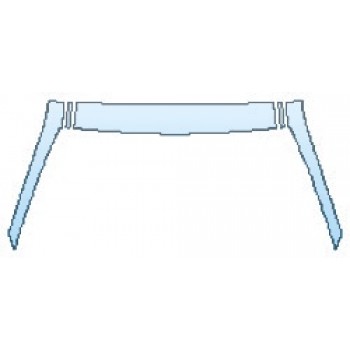 PAINT PROTECTION KIT - 2017 ALFA ROMEO GIULIA TI ROOF A-PILLARS - PRECUT PPF CLEAR BRA WRAP