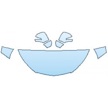 Precut PPF Kit – Clear Bra Paint Protection Film PAINT PROTECTION KIT - 2017 BUICK ENCORE PREMIUM HOOD(24 INCH) FENDERS MIRRORS - PRECUT PPF CLEAR BRA WRAP