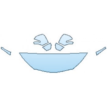 PAINT PROTECTION KIT - 2017 BUICK ENCORE SPORT TOURING HOOD(18 INCH) FENDERS MIRRORS - PRECUT PPF CLEAR BRA WRAP