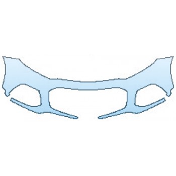 PAINT PROTECTION KIT - 2020 CHEVROLET TRAX PREMIER BUMPER(1 PIECE) - PRECUT PPF CLEAR BRA WRAP