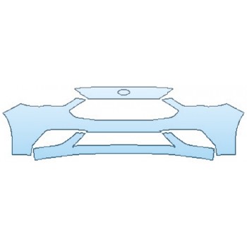 PAINT PROTECTION KIT - 2020 FORD FUSION SPORT BUMPER - PRECUT PPF CLEAR BRA WRAP