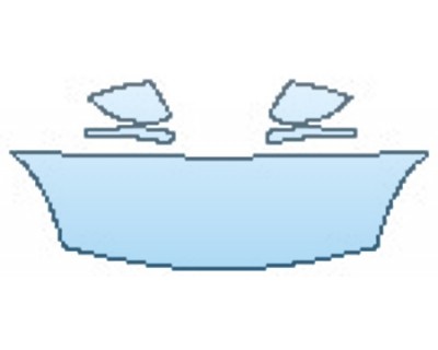 PAINT PROTECTION KIT - 2017 JAGUAR F-TYPE SVR HOOD(18 INCH) MIRRORS - PRECUT PPF CLEAR BRA WRAP