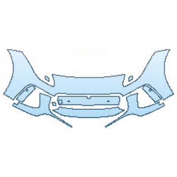 Precut PPF Kit – Clear Bra Paint Protection Film PAINT PROTECTION KIT - 2017 JAGUAR F-TYPE SVR BUMPER WITH SENSORS - PRECUT PPF CLEAR BRA WRAP