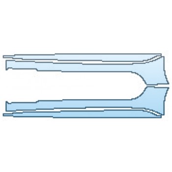 PAINT PROTECTION KIT - 2017 JAGUAR F-TYPE SVR ROCKERS - PRECUT PPF CLEAR BRA WRAP