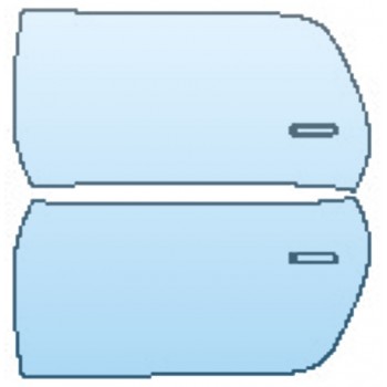 PAINT PROTECTION KIT - 2017 JAGUAR F-TYPE SVR FULL DOORS - PRECUT PPF CLEAR BRA WRAP