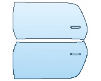 PAINT PROTECTION KIT - 2017 JAGUAR F-TYPE SVR FULL DOORS - PRECUT PPF CLEAR BRA WRAP