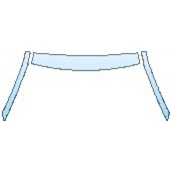 Precut PPF Kit – Clear Bra Paint Protection Film PAINT PROTECTION KIT - 2017 JAGUAR F-TYPE SVR ROOF A-PILLARS (COUPE) - PRECUT PPF CLEAR BRA WRAP