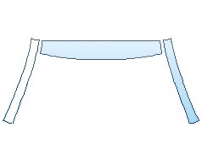 Precut PPF Kit – Clear Bra Paint Protection Film PAINT PROTECTION KIT - 2017 MAZDA MAZDA3 4DR GRAND TOURING ROOF A-PILLARS - PRECUT PPF CLEAR BRA WRAP