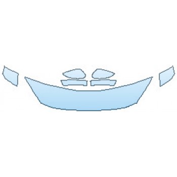 PAINT PROTECTION KIT - 2017 MAZDA MAZDA3 5DR GRAND TOURING HOOD(18 INCH) FENDERS MIRRORS - PRECUT PPF CLEAR BRA WRAP