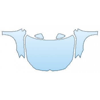 PAINT PROTECTION KIT - 2017 VOLKSWAGEN GOLF 4DR 1.8T WOLFSBURG FULL HOOD FENDERS MIRRORS - PRECUT PPF CLEAR BRA WRAP