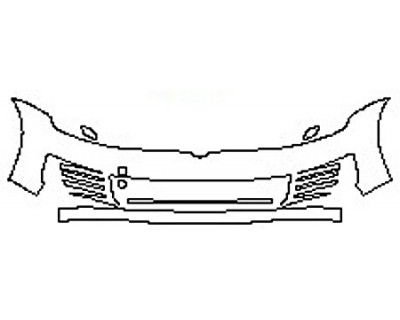 2017 VOLKSWAGEN GOLF 4DR GTI 2.0T AUTOBAHN Bumper (3Piece Option 2)
