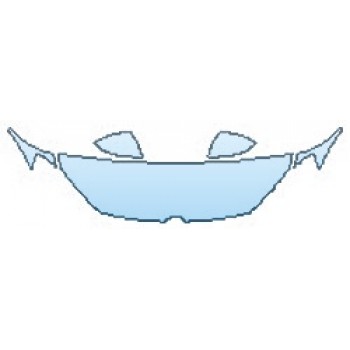 PAINT PROTECTION KIT - 2017 VOLKSWAGEN GOLF 4DR GTI 2.0T S HOOD(18 INCH) FENDERS MIRRORS - PRECUT PPF CLEAR BRA WRAP