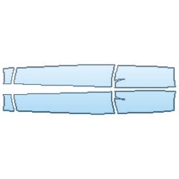 PAINT PROTECTION KIT - 2017 VOLKSWAGEN TOUAREG V6 SPORT ROCKERS - PRECUT PPF CLEAR BRA WRAP