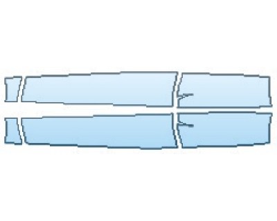 PAINT PROTECTION KIT - 2017 VOLKSWAGEN TOUAREG V6 SPORT ROCKERS - PRECUT PPF CLEAR BRA WRAP