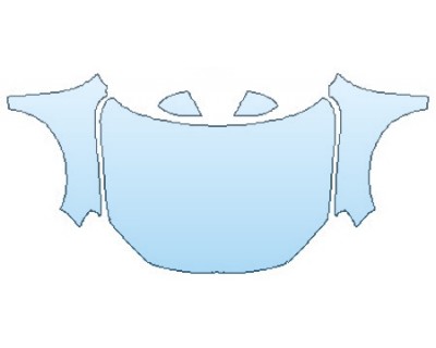 PAINT PROTECTION KIT - 2017 VOLKSWAGEN TOUAREG V6 WOLFSBURG FULL HOOD FENDERS MIRRORS - PRECUT PPF CLEAR BRA WRAP