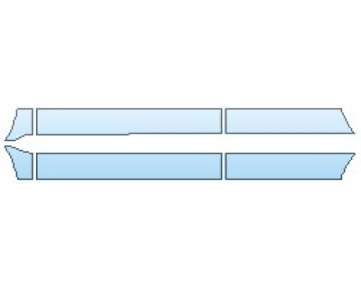 PAINT PROTECTION KIT - 2017 VOLKSWAGEN TOUAREG V6 WOLFSBURG DOORS - PRECUT PPF CLEAR BRA WRAP