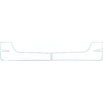 PAINT PROTECTION KIT - 2001 ACURA TL BASE MODEL BUMPER KIT - PRECUT PPF CLEAR BRA WRAP