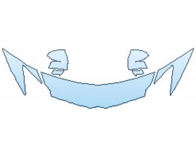 PAINT PROTECTION KIT - 2017 LAMBORGHINI AVENTADOR LP700-4 COUPE HOOD(18 INCH) FENDERS MIRRORS - PRECUT PPF CLEAR BRA WRAP