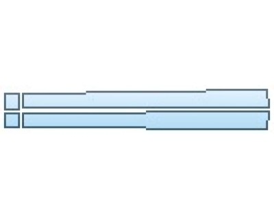 PAINT PROTECTION KIT - 2017 LAMBORGHINI AVENTADOR LP700-4 COUPE DOORS - PRECUT PPF CLEAR BRA WRAP
