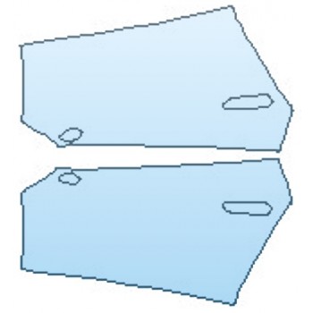 PAINT PROTECTION KIT - 2017 LAMBORGHINI AVENTADOR LP700-4 COUPE FULL DOORS - PRECUT PPF CLEAR BRA WRAP