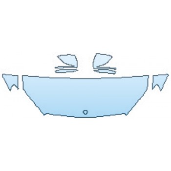 Precut PPF Kit – Clear Bra Paint Protection Film PAINT PROTECTION KIT - 2017 MERCEDES S-CLASS SEDAN S63 AMG HOOD(24 INCH) FENDERS MIRRORS - PRECUT PPF CLEAR BRA WRAP