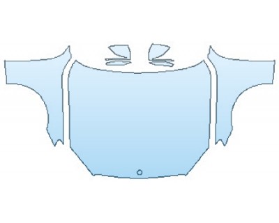 PAINT PROTECTION KIT - 2017 MERCEDES S-CLASS SEDAN S550 4MATIC SPORT FULL HOOD FENDERS MIRRORS - PRECUT PPF CLEAR BRA WRAP