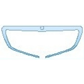 PAINT PROTECTION KIT - 2017 MERCEDES S-CLASS SEDAN S550 4MATIC SPORT GRILLE - PRECUT PPF CLEAR BRA WRAP