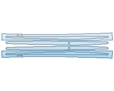 PAINT PROTECTION KIT - 2017 MERCEDES S-CLASS SEDAN S550 4MATIC SPORT ROCKERS - PRECUT PPF CLEAR BRA WRAP