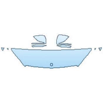 PAINT PROTECTION KIT - 2017 MERCEDES S-CLASS SEDAN S550 SPORT HOOD(18 INCH) FENDERS MIRRORS - PRECUT PPF CLEAR BRA WRAP