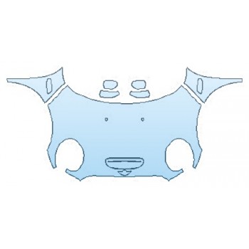 Precut PPF Kit – Clear Bra Paint Protection Film PAINT PROTECTION KIT - 2017 MINI COOPER HARDTOP 2DR S FULL HOOD FENDERS MIRRORS - PRECUT PPF CLEAR BRA WRAP