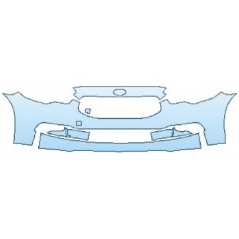 PAINT PROTECTION KIT - 2017 KIA K900 V8 LUXURY BUMPER (3 PIECE) - PRECUT PPF CLEAR BRA WRAP