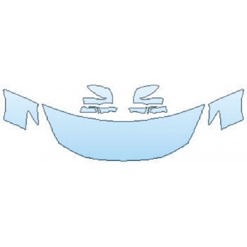 PRECUT PPF KIT - 2018 NISSAN MURANO S HOOD(24 INCH) FENDERS MIRRORS PRECUT PPF CLEAR BRA WRAP