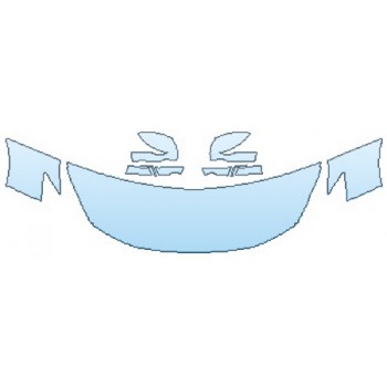 PRECUT PPF KIT - 2018 NISSAN MURANO S HOOD(24 INCH WRAPPED EDGES) FENDERS MIRRORS PRECUT PPF CLEAR BRA WRAP