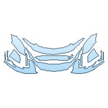 Precut PPF Kit – Clear Bra Paint Protection Film PAINT PROTECTION KIT - 2017 MCLAREN 675LT SPIDER BUMPER - PRECUT PPF CLEAR BRA WRAP