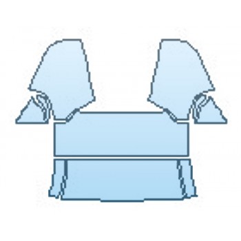 PAINT PROTECTION KIT - 2017 MCLAREN 675LT SPIDER FULL ROOF FULL B-PILLARS - PRECUT PPF CLEAR BRA WRAP