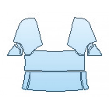 PAINT PROTECTION KIT - 2017 MCLAREN 675LT SPIDER FULL ROOF FULL B-PILLARS (WRAPPED EDGES) - PRECUT PPF CLEAR BRA WRAP