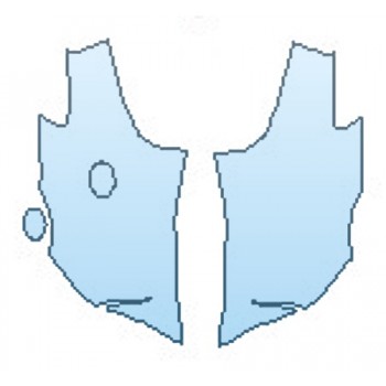 PAINT PROTECTION KIT - 2017 MCLAREN 675LT SPIDER FULL REAR QUARTERS - PRECUT PPF CLEAR BRA WRAP