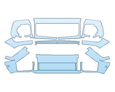 2017 MERCEDES G-CLASS SUV G550 Bumper With Sensors