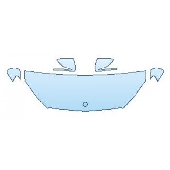 Precut PPF Kit – Clear Bra Paint Protection Film PAINT PROTECTION KIT - 2017 MERCEDES GLC-CLASS SUV GLC300 BASE HOOD (24 INCH) FENDERS MIRRORS - PRECUT PPF CLEAR BRA WRAP