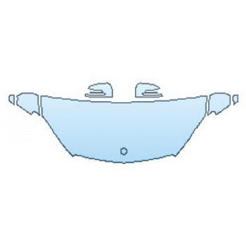 PAINT PROTECTION KIT - 2017 MERCEDES GLE-CLASS SUV GLE63 AMG S HOOD (30 INCH) FENDERS MIRRORS - PRECUT PPF CLEAR BRA WRAP