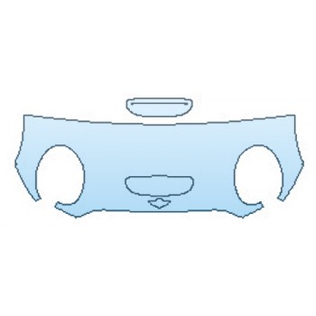 Precut PPF Kit – Clear Bra Paint Protection Film PAINT PROTECTION KIT - 2017 MINI COOPER CLUBMAN S ALL4 HOOD(30 INCH WRAPPED EDGES) - PRECUT PPF CLEAR BRA WRAP