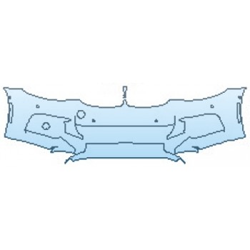 Precut PPF Kit – Clear Bra Paint Protection Film PAINT PROTECTION KIT - 2017 BMW 5 SERIES 540I XDRIVE SEDAN M SPORT BUMPER WITH SENSORS - PRECUT PPF CLEAR BRA WRAP