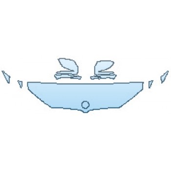 PAINT PROTECTION KIT - 2017 BMW 5 SERIES M550I XDRIVE SEDAN HOOD (18 INCH) FENDERS MIRRORS - PRECUT PPF CLEAR BRA WRAP