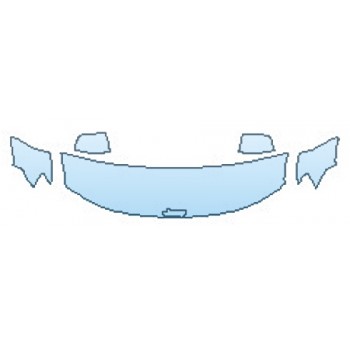 PAINT PROTECTION KIT - 2017 JEEP GRAND CHEROKEE LIMITED 75TH ANNIVERSARY EDITION HOOD (24 INCH) FENDERS MIRRORS - PRECUT PPF CLEAR BRA WRAP